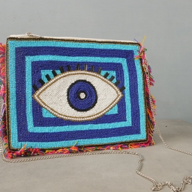 Sac à main indien artisanal