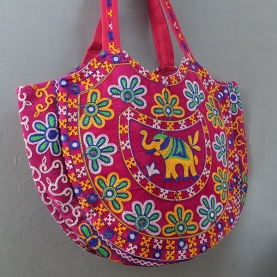 Sac à main indien brodé Matka