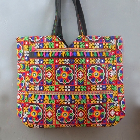 Sac à main indien brodé Matka