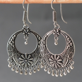 Boucles d'oreilles indiennes Rajasthani