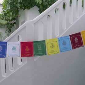 Tibetan prayer cotton flags 8 colors