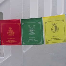Tibetan prayer flags