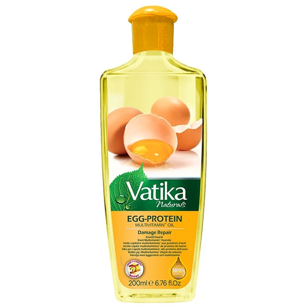Huile indienne pour cheveux Protéines d'œuf 200ml