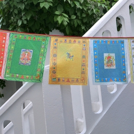 Tibetan prayers flags