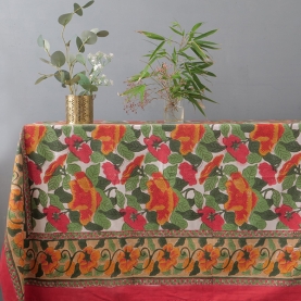 Nappe indienne en coton