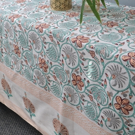 Nappe indienne en coton