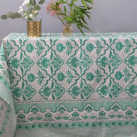 Nappe indienne artisanale