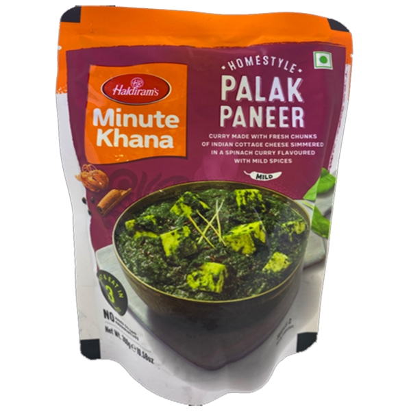 Plat indien cuisiné Palak paneer (tofu) 300g