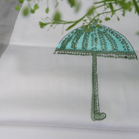 Indian handprinted table runner