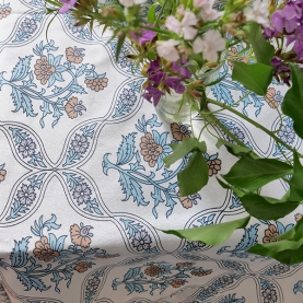 Indian printed cotton table cover
