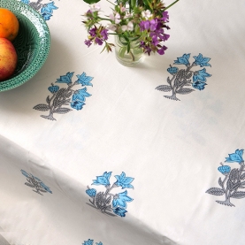 Indian printed cotton table cover