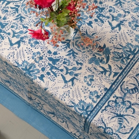 Nappe indienne imprimée