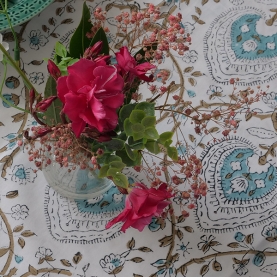 Indian cotton table cover