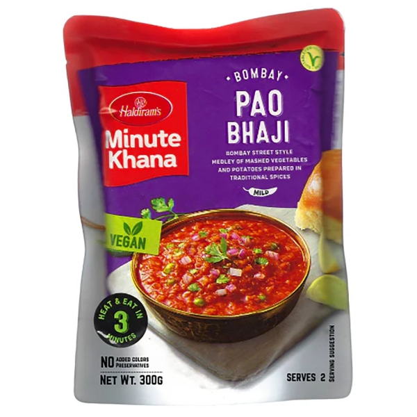 Plat indien cuisiné Pao bhaji (vegan) 300g