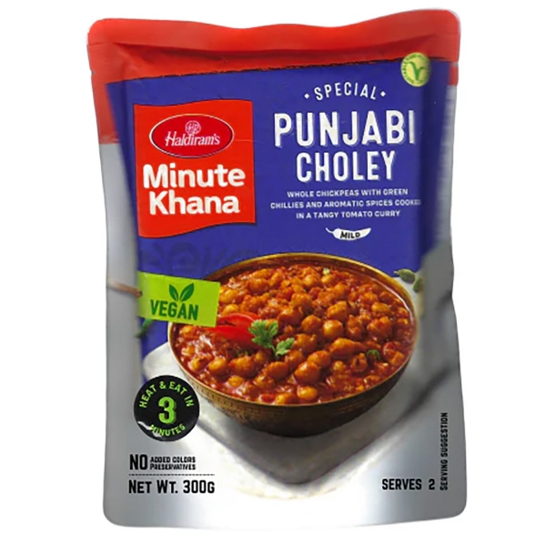 Plat indien cuisiné Punjabi chole (vegan) 300g