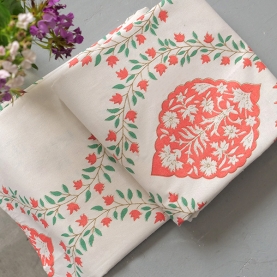 Nappe indienne artisanale