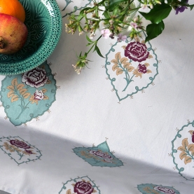 Indian cotton table cover