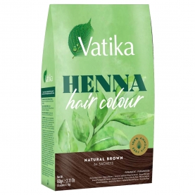 Henné indien en poudre Mendhi Brun Naturel 60g
