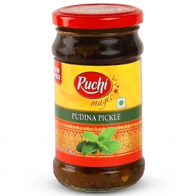 Pickles ou achars indiens à la menthe épicés 0.3kg