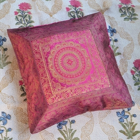 Housse de coussin indienne