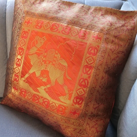 Housse de coussin indienne