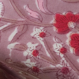 Drap de lit indien en coton imprimé