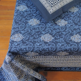 Indian printed bedcover