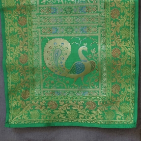 Tapis mural indien brodé