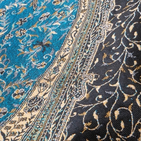 Tapis mural indien tissé