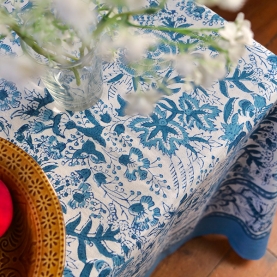 Nappe indienne en coton