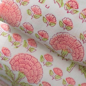 Drap de lit indien en coton