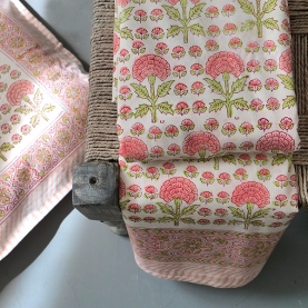 Parure de lit indienne en coton