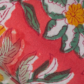 Couverture indienne en coton imprimé