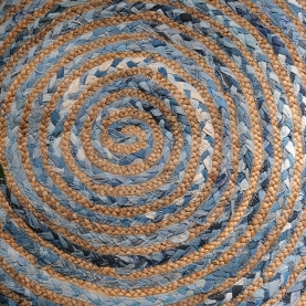 Tapis indien en jute