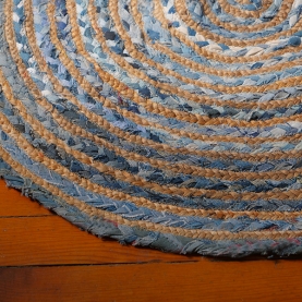 Tapis indien artisanal en jute