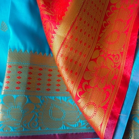 Saree indien pour fêtes