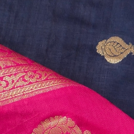 Saree indien complet soyeux