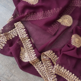 Saree indien traditionnel