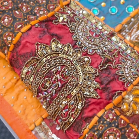 Tapis mural indien Patchwork