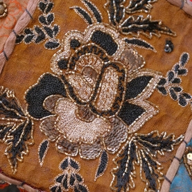 Tissu mural indien artisanal
