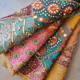 Tapis mural indien Patchwork