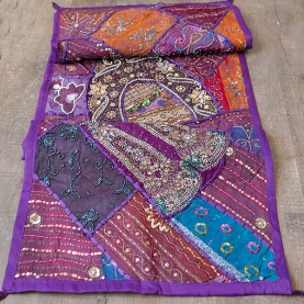 Tissu mural indien artisanal