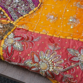 Tissu mural indien Patchwork