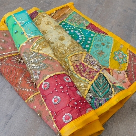 Tapis mural indien Patchwork