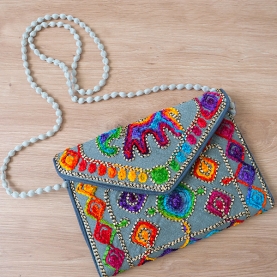 Indian handcrafted small handbag Kuch