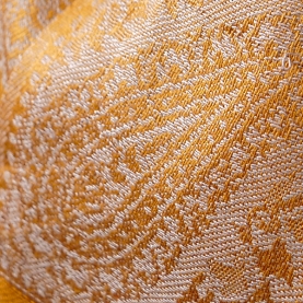 Indian knitted scarf Flowers