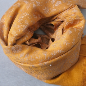Indian knitted scarf