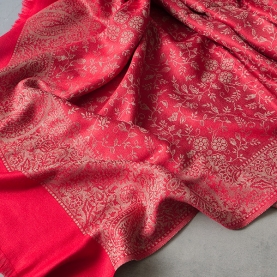 Indian knitted stole
