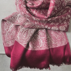 Indian knitted scarves