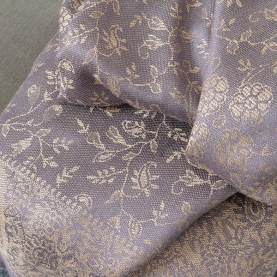 Indian knitted scarf Flowers